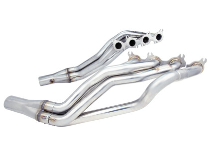 1-3/4" Stainless Headers. Fox Body/SN95 Mustang 5.0L Coyote Swap w/Manual Trans.