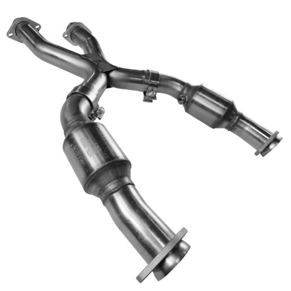 2-1/2" Catted X-Pipe. 1996-1998 Mustang. Requires Kooks Headers.