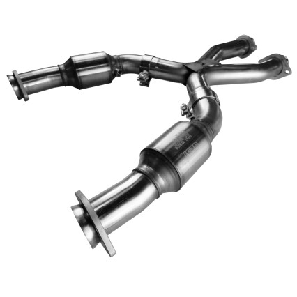 2-1/2" Catted X-Pipe. 1999-2004 Mustang. Requires Kooks Headers.