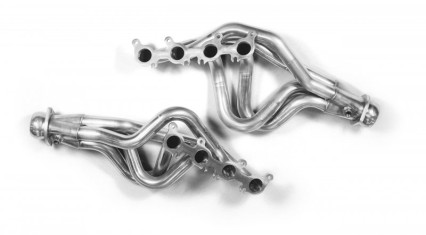 1-3/4" Header and GREEN (X) Connection Kit. 2011-2014 Mustang GT 5.0L 4V.