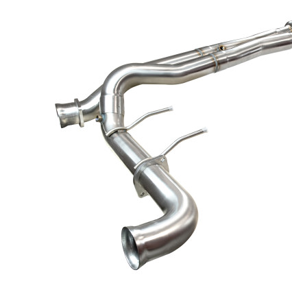 SS Comp. Only Side Exit Exhaust w/Black Tips. 2011-2014 F150 Raptor 6.2L 4V.