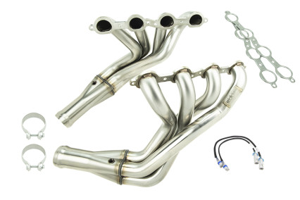 2" Header and GREEN Connection Kit. 2006-2013 Corvette Z06/ZR1 6.2L/7.0L.