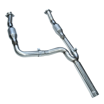 2-1/2" x 3" Catted Y-Pipe. 2004-08 Dodge Ram 1500 5.7L. Requires Kooks Headers.