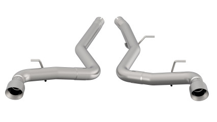 3" Muffler Delete Axle-Back Exhaust with Polished Tips. 2020 Toyota Supra.