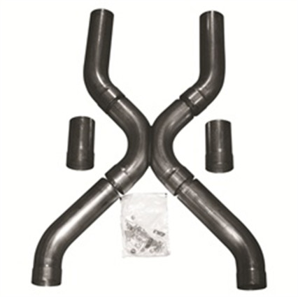 3" X-Pipe Kit - 16 Ga. 304 Stainless Steel