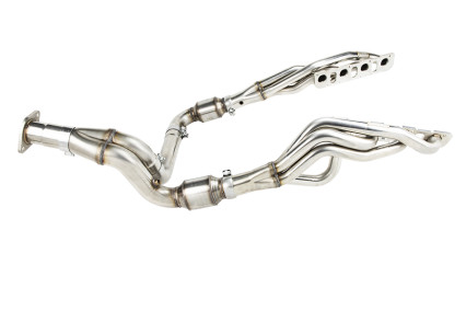 2019-2024 Ram 1500 5.7L. 1-7/8" Stainless Headers & Catted Y-Pipe.