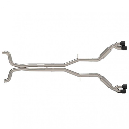 3" Street Screamer Exhaust System. Includes 3" X-Pipe; Kooks Bullet Race Muffler