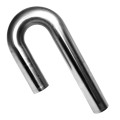 1-3/4" 304 Stainless 180 Degree J-Bend. 16 Ga Mandrel Bent Tubing. 2.50" CLR